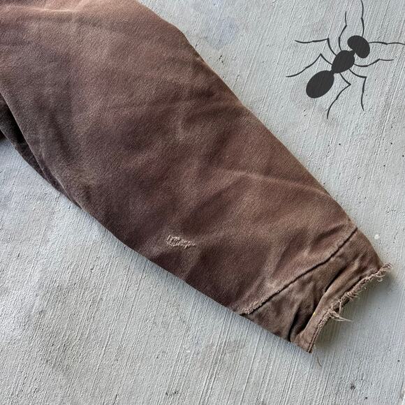 Vintage Y2K Carhartt DKB brown Detroit work wear jacket - Picture 11 of 11